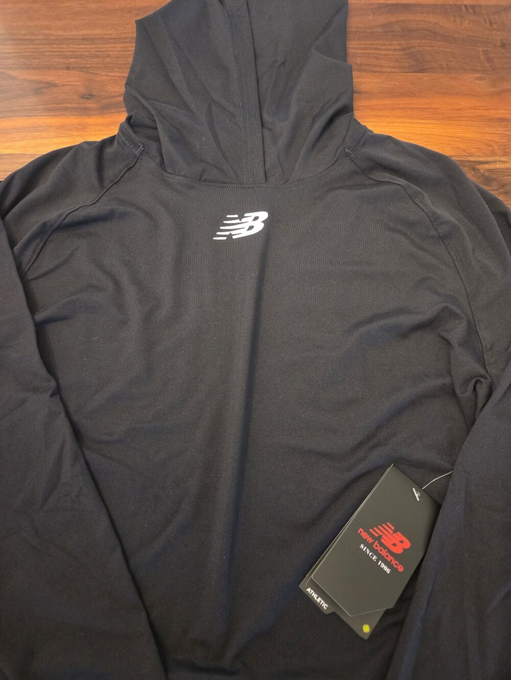 New Balance Athletics Hoody Men's Size Large Black